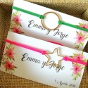 Pulseras para invitadas de bodas