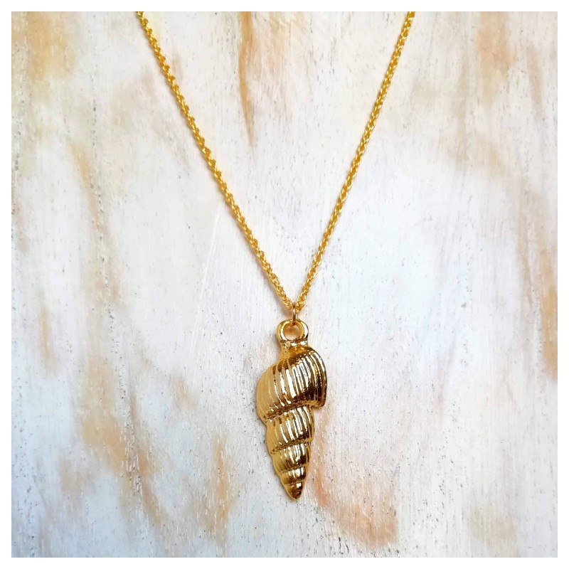 Collar Caracola Oro