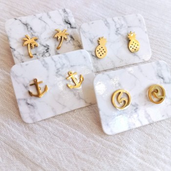 Pendientes  Mini Acero