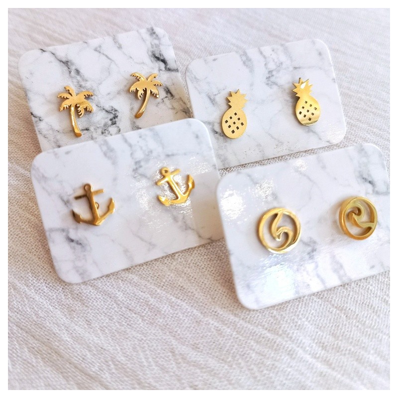 Pendientes  Mini Acero
