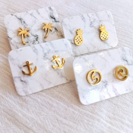 Pendientes  Mini Acero