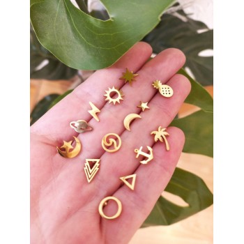 Pendientes  Mini Acero