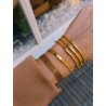 Brazalete triple de acero  inoxidable