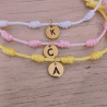 Pulseras 7 Nudos Amarillo