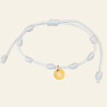 Pulseras 7 Nudos Blanca