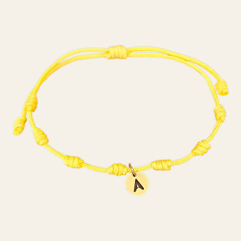 Pulseras 7 Nudos Amarillo