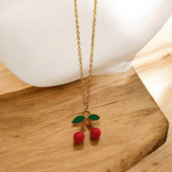 Collar Cerezas