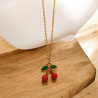 Collar Cerezas