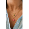 Collar Corazón Turquesa