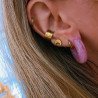 Pendientes de colores, aros de resina super originales, los pendientes de moda esta temporada