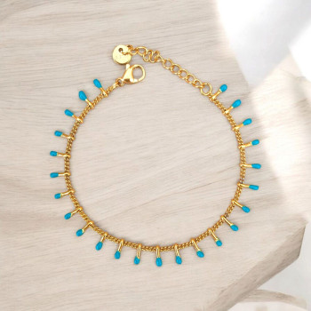 Pulsera Lena Turquesa