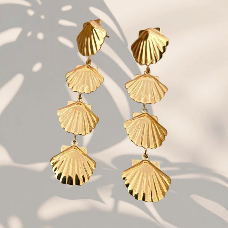 Pendientes Largos Conchitas
