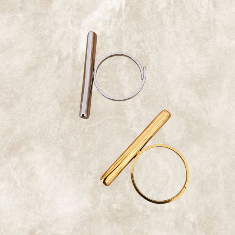 Anillos de acero inoxidable