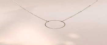 Collar Circle Plata