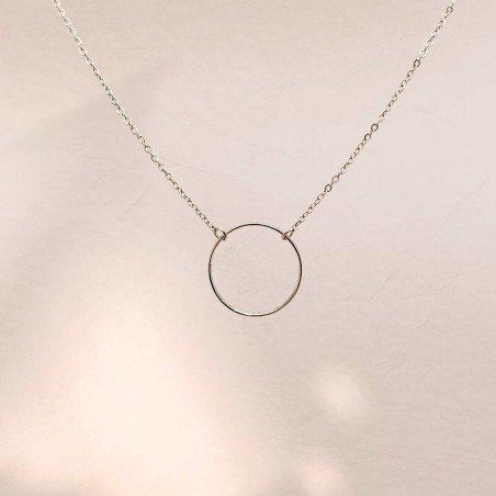 Collar Circle Plata