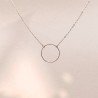 Collar Circle Plata