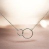 Collar Circles Duo Plata