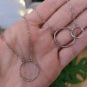 Collar Circles Duo Plata