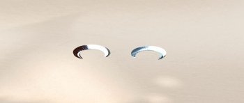 Pendientes mini de acero en color plata para combinar