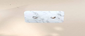 Pendientes mini de acero en color plata para combinar