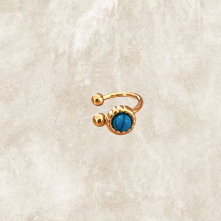 Ear Cuff Blue